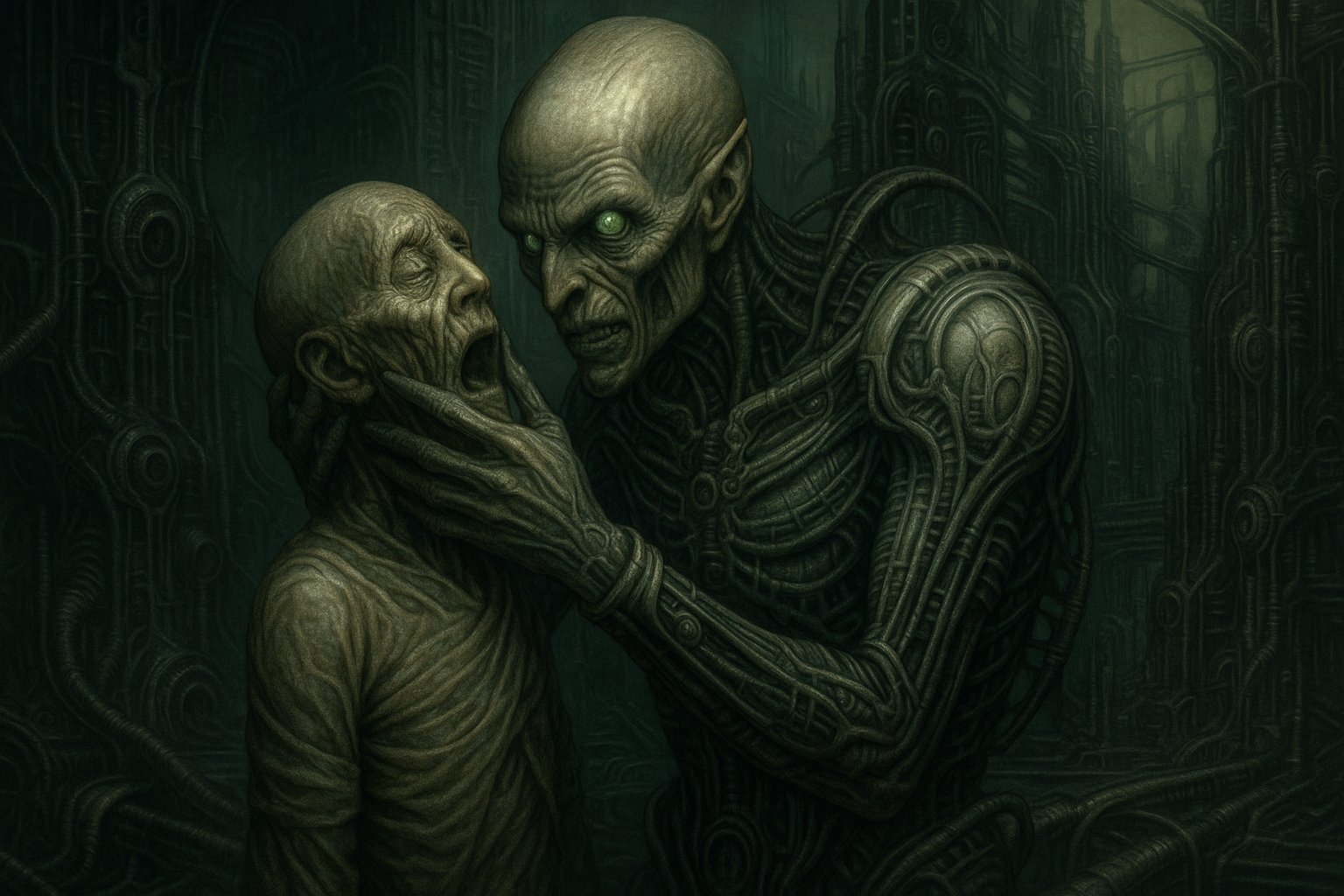 Senescence Feeding Illustration