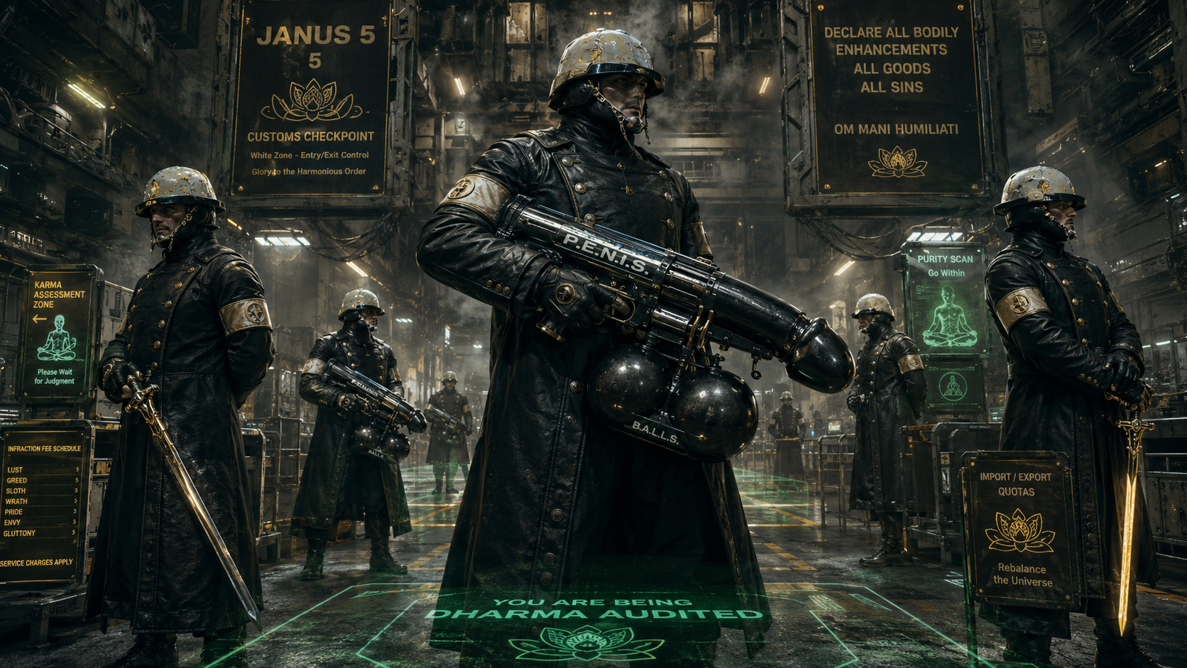 Janus 5 security guards