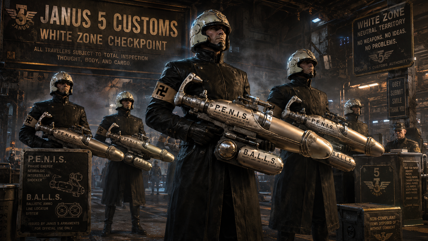 P.E.N.I.S. and B.A.L.L.S. weapon system